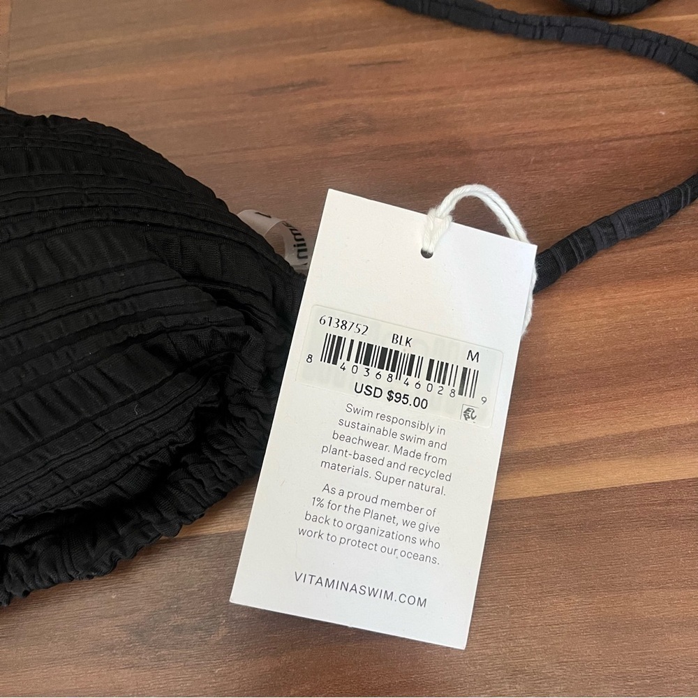 NWT VitaminA Gia Bikini Top & Bottom Set - Picture 8 of 8